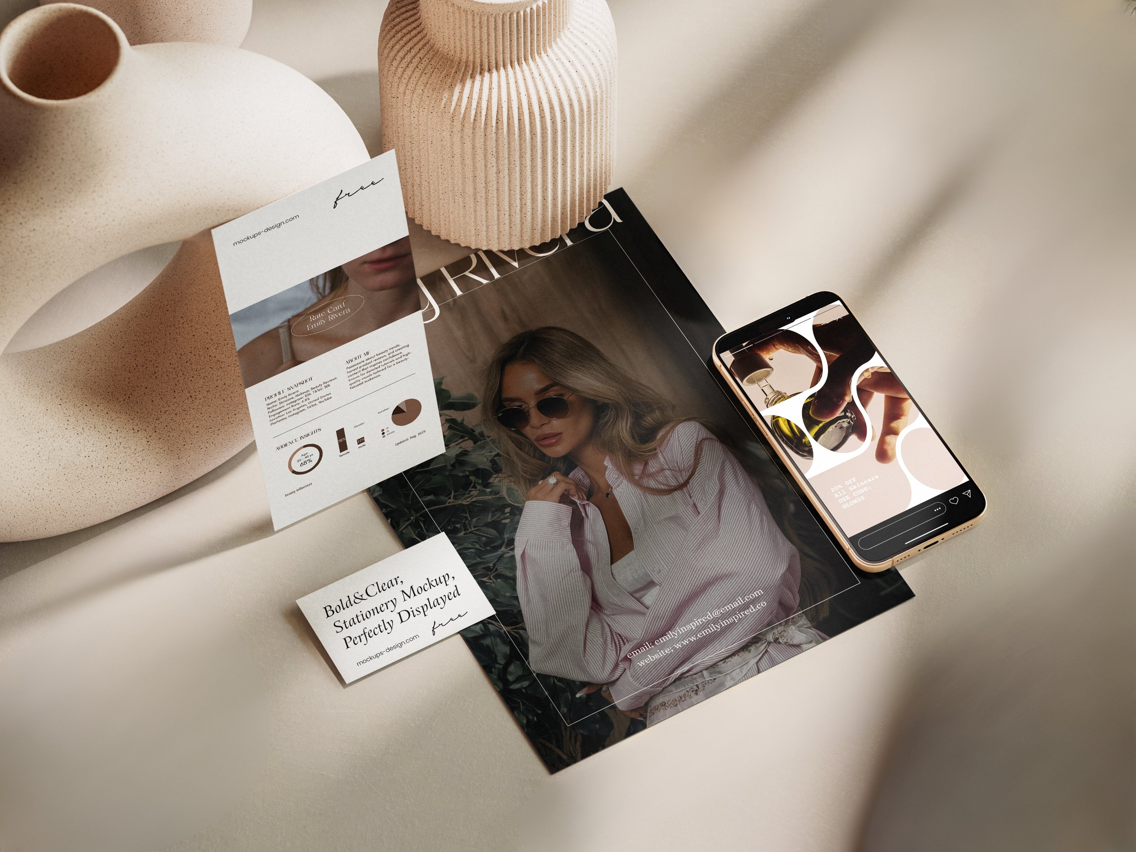 4 in 1 Branding Media Kits
