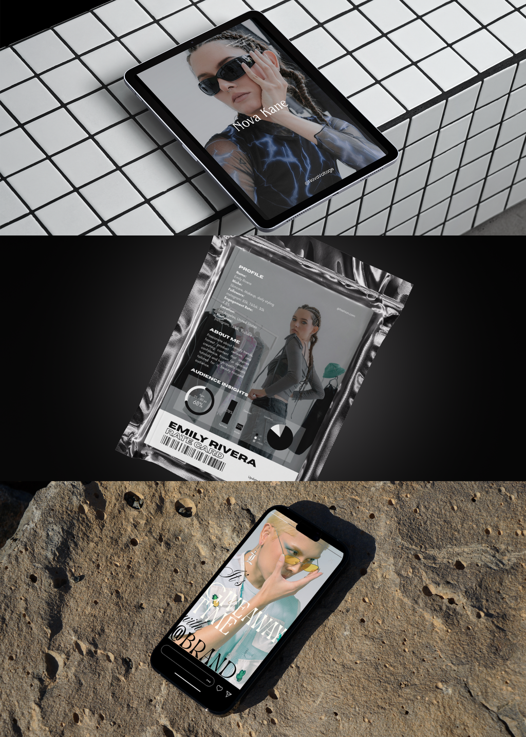 4-in-1 Y2K & Unique Templates