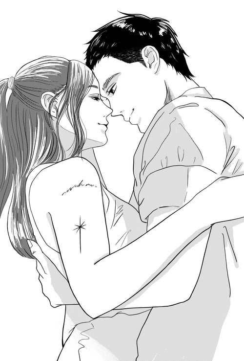 Comic style drawing